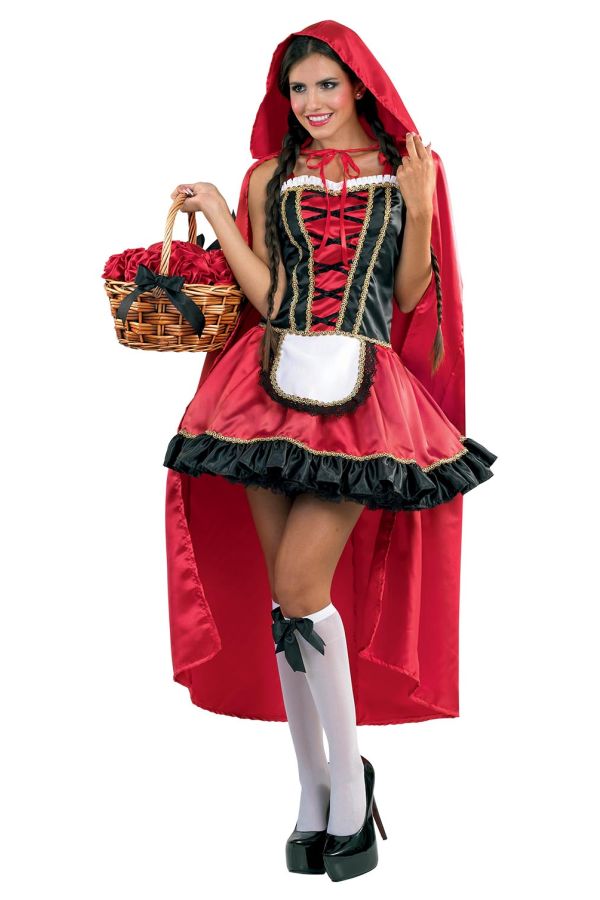 Αποκριάτικη Στολή Κοκκινοσκουφίτσα (Deluxe)