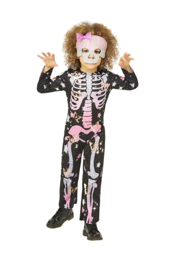 Αποκριάτικη Στολή Skeleton Rose Sparkle