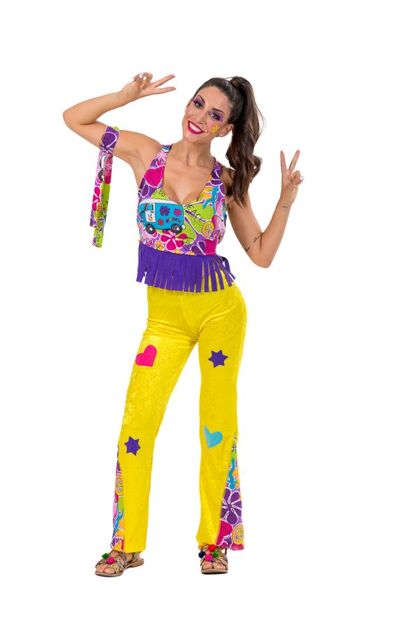 Αποκριάτικη Στολή Χίπισσα